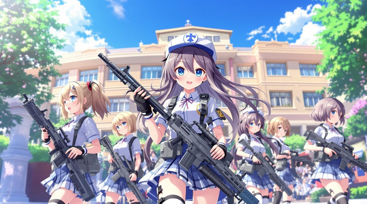 人人影院 蔚蓝档案 动画版 - 基沃托斯学园都市的日常与非日常，少女们的青春与战斗物语。